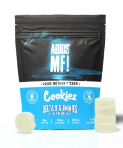 Buy  Cookies - Delta 9 Gummy 10mg - Adios MF - 10ct Bag