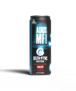 Cookies - Delta 9/THC Seltzer Can 10mg - Adios MF - 4 Pack